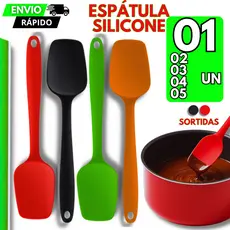 5/4/3/2/1 Espátula De Silicone Pão Duro Raspadora Colher Para Bolo De Cozinha Resistente