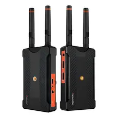 Transmissor Hdmi Wireless Bovbox Alcance De Ate 250 Metros Para Tv Projetor Monitor Sinal Estavel Profissional