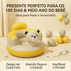 Portátil Sofá Infantil Inflável Cadeira Poltrona Para Bebês Jogos Internos E Externos