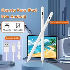 Caneta Touch Caneta Stylus Touch para iPad Alta Precisão Ponta Fina Escrever/Desenho Rejeição de Palma e Inclinação