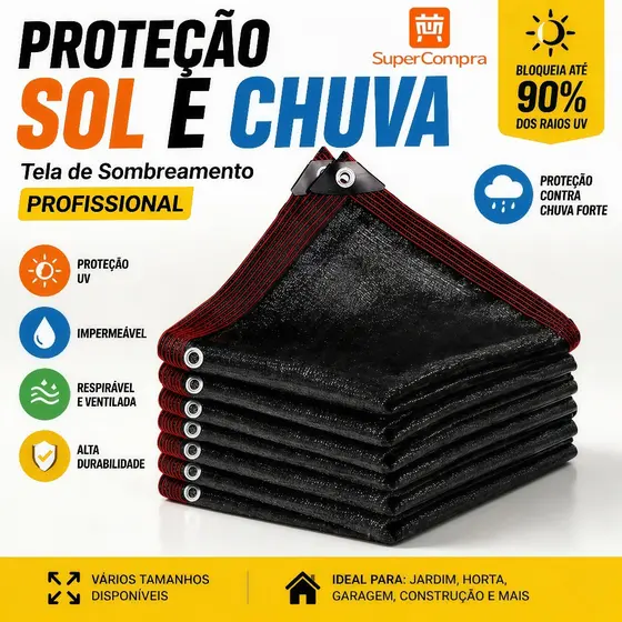 Rede Sombreamento Paranet 98% Largura 2/3/4/5/6 Metros Rede de Sombreamento Anti-Calor Criptografia 18 Agulhas Rede Para