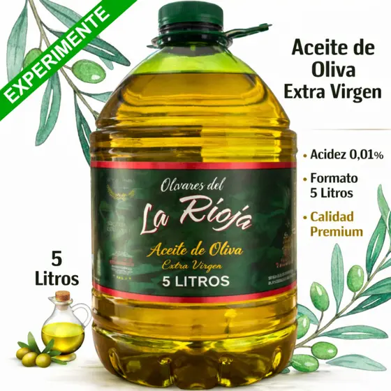 Azeite 5l La Rioja Argentino Galão