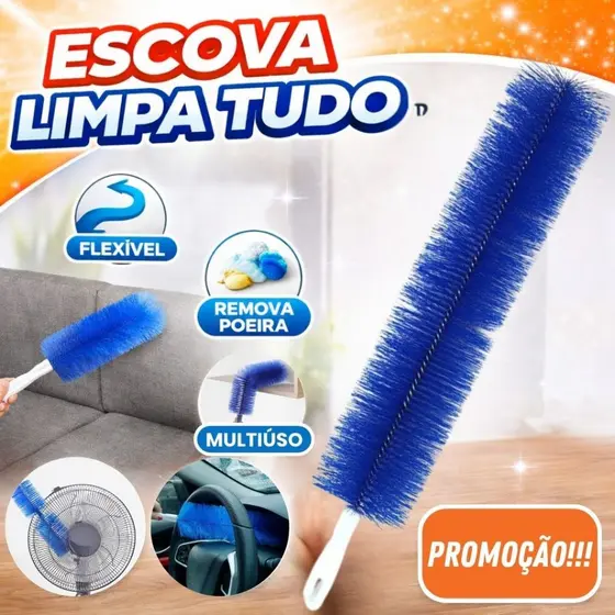 Escova Limpador De Ventilador Espanador De Pó Flexível Para Limpar Ar Condicionado Janela Ajustável