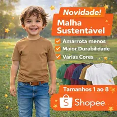 Camiseta Infantil GS One Tamanhos 1 ao 8