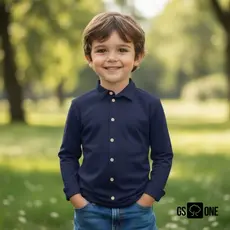 Camisa Manga Longa Infantil Malha Sustentável