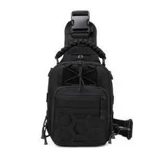 Bolsa tática multifuncional para esportes ao ar livre, pode ser usada como bolsa transversal ou de ombro de diversas man