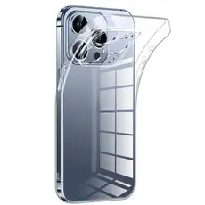 Ultra Fino Claro Silicone Caso Macio Para iPhone 17E 16 15 14 13 12 Mini 11 17Air Pro XS Max X XR 7 8 Plus Escudo Transp
