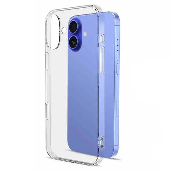 Capa De Telefone De Silicone Ultrafina Transparente Para iPhone 17 16 15 14 13 12 11 Pro 17Air Max Plus Mini X XSMAX XR