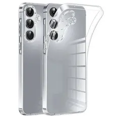 Ultra Fino Silicone Caso Macio Para Samsung Galaxy S26 S25 S24 S23 S21 FE S22 Plus S25Edge Transparente