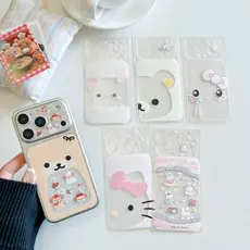 Adorável Filme Traseiro Fosco De Desenho Animado Para iPhone 16 Pro Max 17 À Prova D'água Resistente A Arranhões Pele Pr