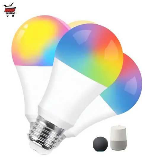 Lâmpada Inteligente 15W RGB Wi-Fi Alexa Google Home E27