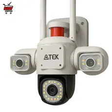 CÂMERA EXTERNA 3 Lentes Ultra HD Wi-Fi Colorida Noite YOOSEE AITEK SIGMA-4824