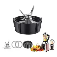 Kit Reparo para Liquidificador Oster – Base Arraste + Lâmina + Borracha de Vedação | Peça Original ou Compatível