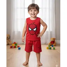 Pijama Personagem Infantil Masculino Pijama Malha Verão
