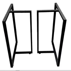 Pé de Mesa Estilo Industrial Moderna Modelo T 75 x 60 - 2Peças
