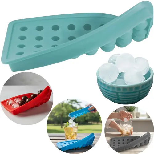 Forma Gelo Silicone Flexível 32 Bolinhas 2cm Chocolate Sabonete Vela Molde Congelador Forminha Doce