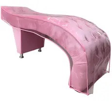 Capa Protetora para Maca Estética em PVC Transparente Impermeável Fácil de Limpeza