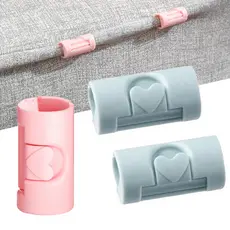 KIT 6-50 Prendedor Lençol Clip Fixação Plástico Multiuso Embalagem Cabide 6UN 10UN 20UN 50UN SOUT2