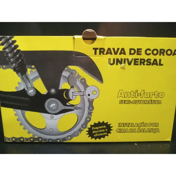 Trava de segurança Coroa Antifurto Italy Universal Fan Titan Biz
