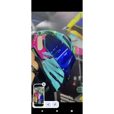 Capacete fechado Texx Arcade Neon
