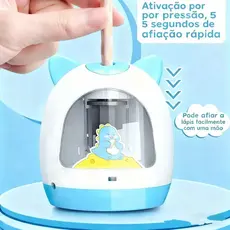 Apontador Eletronico Bichinhos (JBD-E-02) - Ideal para Crianças e Design de Bichinhos Adoráveis