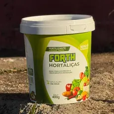 Adubo Fertilizante Forth Hortaliças Produção Crescimento NPK 400g para Horta