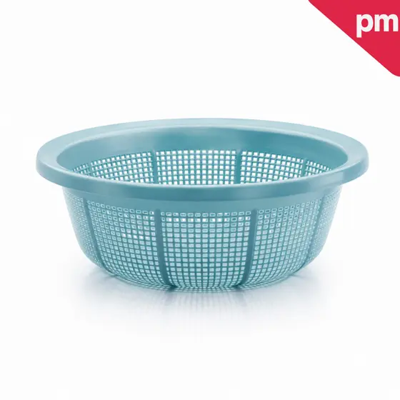 Redondo Escorredores de Macarrão Arroz Salada Frutas Alimentos Retrátil Silicone