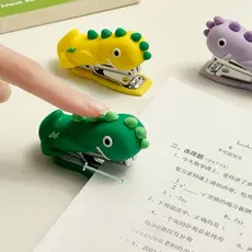 Mini Grampeador Dinossauro Fofo Escolar N°10