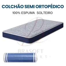COLCHÃO SEMI-ORTOPÉDICO SOLTEIRO CASAL QUEEN FIRME, RESISTENTE E CONFORTO GARANTIDO