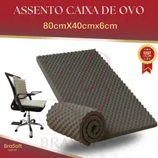 Assento Espuma | Caixa De Ovo | D28 | Retangular I 80x40x6