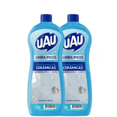 Kit 2un Limpa Pisos UAU Porcelanatos e Cerâmicas 750ml
