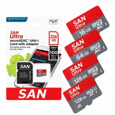 Cartão De Memória MicroSd 128GB Ate 1TB Classe A10 Ultra Câmeras de Segurança Drone PC