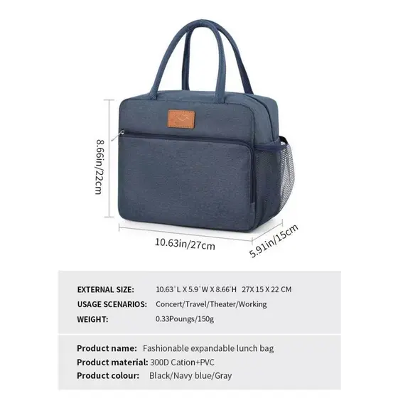 Bolsa Térmica Fitness Marmita importada bolsa térmica portátil