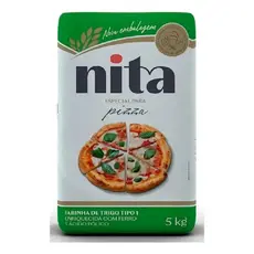 Farinha de Trigo Nita Para Pizza Pacote com 5kg