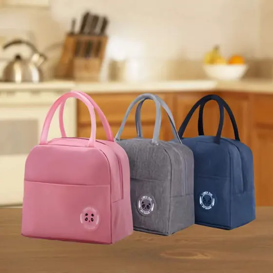 Kit 5/10 Bolsas Térmicas Portátil Lancheira Térmica Marmita Viagem/Escola/Trabalhar ADULTOS/INFANTIL