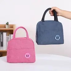 Kit1-2 unidades Bolsas Térmicas Portátil Lancheira Térmica Marmita Viagem, para adulto e crianças