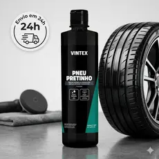 Pretinho Pneu + Aplicador Curvo Vonixx Brilho Intenso e Duradouro