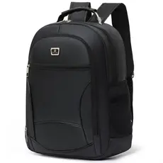 Mochila Executiva Masculina Impermeável Reforçada para Laptop 15.6 Ideal Trabalho Viagem Faculdade Grande Capacidade