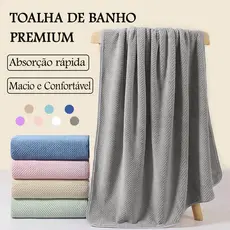 Toalha de Banho Secagem Rápida Microfibra | Macia Absorção Sortidas Viagem Natação Praia Piscina