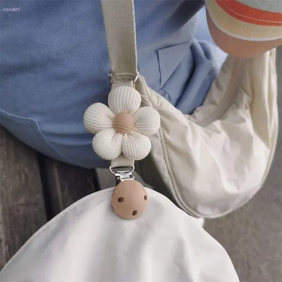 Suporte Para Chapéu De Viagem ADAMES , Clipe De Flor De Algodão Anti-Perda , Dispositivo Organizador Pendurado Na Bolsa