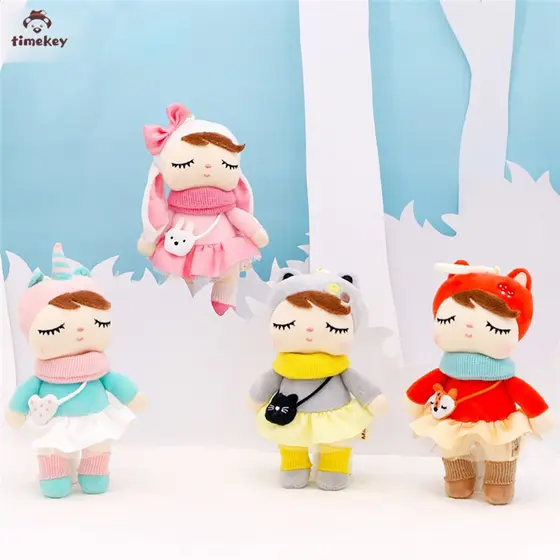 Boneca De Pelúcia Metoo Mini Floresta Angela Coelho 21cm