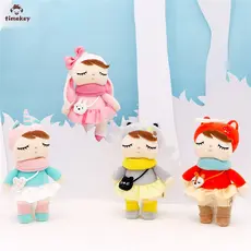 Boneca De Pelúcia Metoo Mini Floresta Angela Coelho 21cm