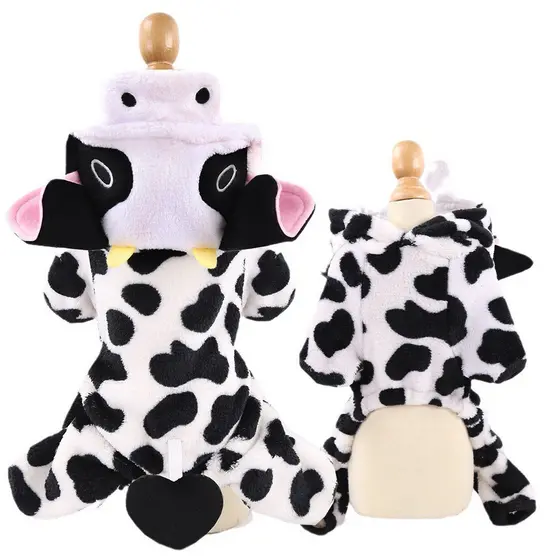 Roupas Para Cachorros , Vaca Quente , Cachorro , Moletons , Poodle , Suprimentos Animais De Estimação