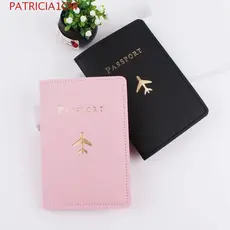 PATRICIA1OW Porta-Passaporte Cartão De Crédito Carteira Protetor Capa Bilhetes Mulheres Para PU