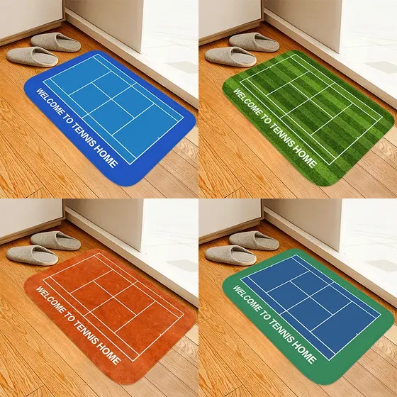 Tapete Antiderrapante Porta Do Quadra De Tênis Banheiro Cozinha Varanda Da Sala De Estar Alpendre Quarto Decoração Casa