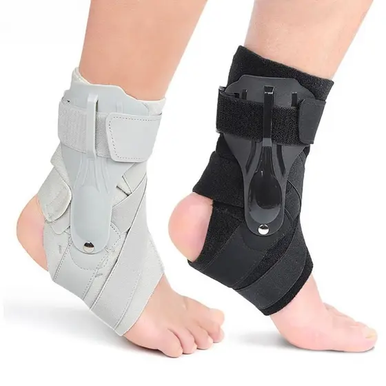 HW 1Pc Tornozelo Reabilitação Retentor Esportes Suporte Cinta De Pressão Fitness Basquete Anti-Entorse Pé Bandagem G1U4