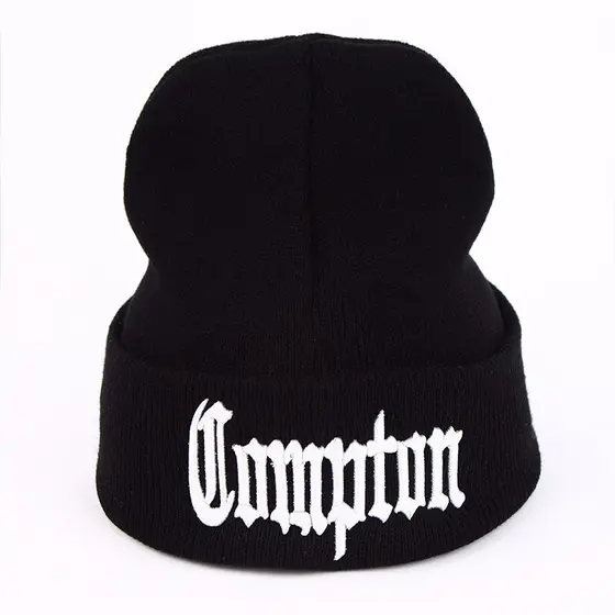 Beanie 2023 Novo West Beach Gangsta Nwa Compton Inverno Quente Chapéu De Malha Com Capuz hip hop gorros