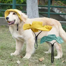 Boné De Beisebol Bonito Para Cães Grandes , Bonés Planos Ajustáveis Animais De Estimação Médios E Chapéu De Mascotes