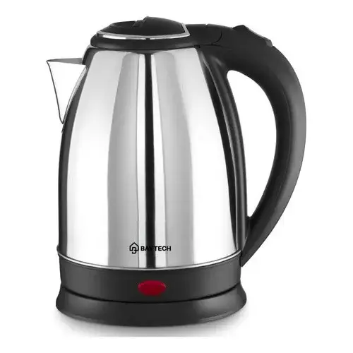 Chaleira Elétrica Inox 2 Litros 1500W com Desligamento Automático Anti Fervura a Seco