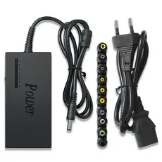 Fonte Carregador Universal Notebook Laptop computador 12v a 24v 10 Plug Compatível com 110V e 220V